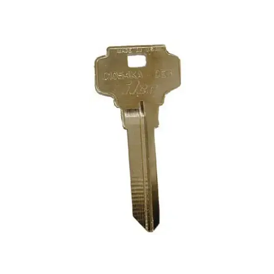 ILCO KEY BRASS DEXTER PK250 D1054K - DE6BR250PK- Auto Lock Supplier -key_supplier_in_canada locksmith_supplier_in_canada #
