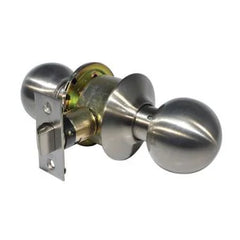 LSDA GRADE 3 PASSAGE KNOB BALL SATIN NICKEL 078114 - 11B15- Auto Lock Supplier -key_supplier_in_canada locksmith_supplier_in_canada #