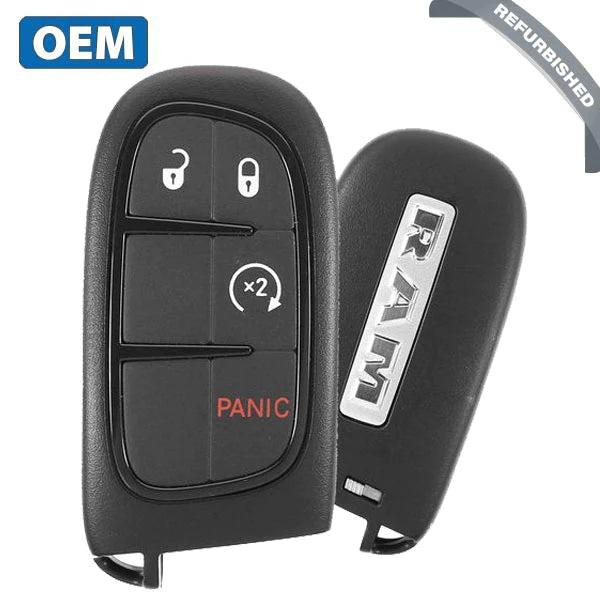 2013-2018 Dodge Ram / 4-Button Smart Key / PN: 56046956AE / GQ4-54T (OEM Refurb)- Auto Lock Supplier -key_supplier_in_canada locksmith_supplier_in_canada #