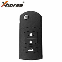 Xhorse – Mazda Style / 3-Button Universal Remote Key for VVDI Key Tool (Wired)- Auto Lock Supplier -key_supplier_in_canada locksmith_supplier_in_canada #