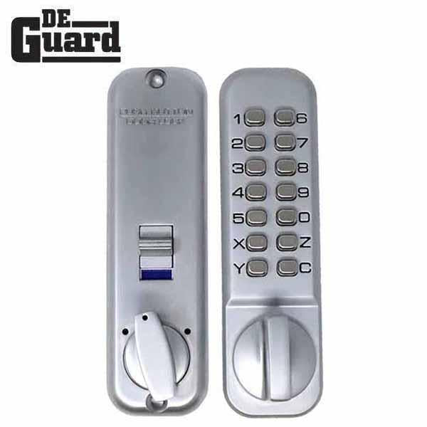 Premium Mechanical Keypad Keyless Deadbolt - Satin Chrome- Auto Lock Supplier -key_supplier_in_canada locksmith_supplier_in_canada #