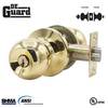 Premium Knobset - Polished Brass/Stainless Steel/Antique Brass /Oil Rubbed Bronze - Entrance - Grade 3 - ( SC1 / KW1 )- Auto Lock Supplier -key_supplier_in_canada locksmith_supplier_in_canada #