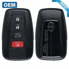 2020-2022 Toyota Highlander Hybrid / 4-Button Smart Key / PN: 8990H-0E030 / HYQ14FBC-0351 (OEM)- Auto Lock Supplier -key_supplier_in_canada locksmith_supplier_in_canada #