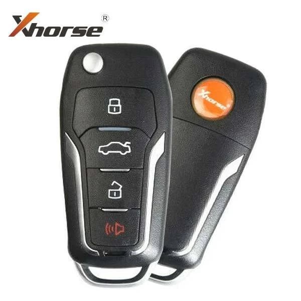 Xhorse VVDI Super Remote / Ford Style / 4-Button Universal Remote Flip Key w/ Super Chip- Auto Lock Supplier -key_supplier_in_canada locksmith_supplier_in_canada #