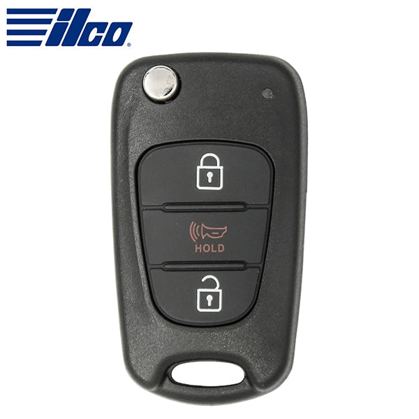 ILCO Look-Alike™ 2010-2013 Kia Soul / 3-Button Flip Key / PN: 95430-2K340, 95430-2K341 / NO CHIP (FLIP-KIA-3B2)- Auto Lock Supplier -key_supplier_in_canada locksmith_supplier_in_canada #