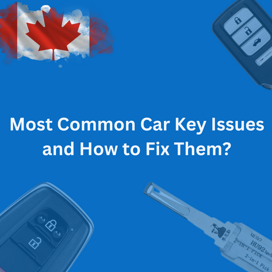What Are the Most Common Car Key Issues and How to Fix Them?