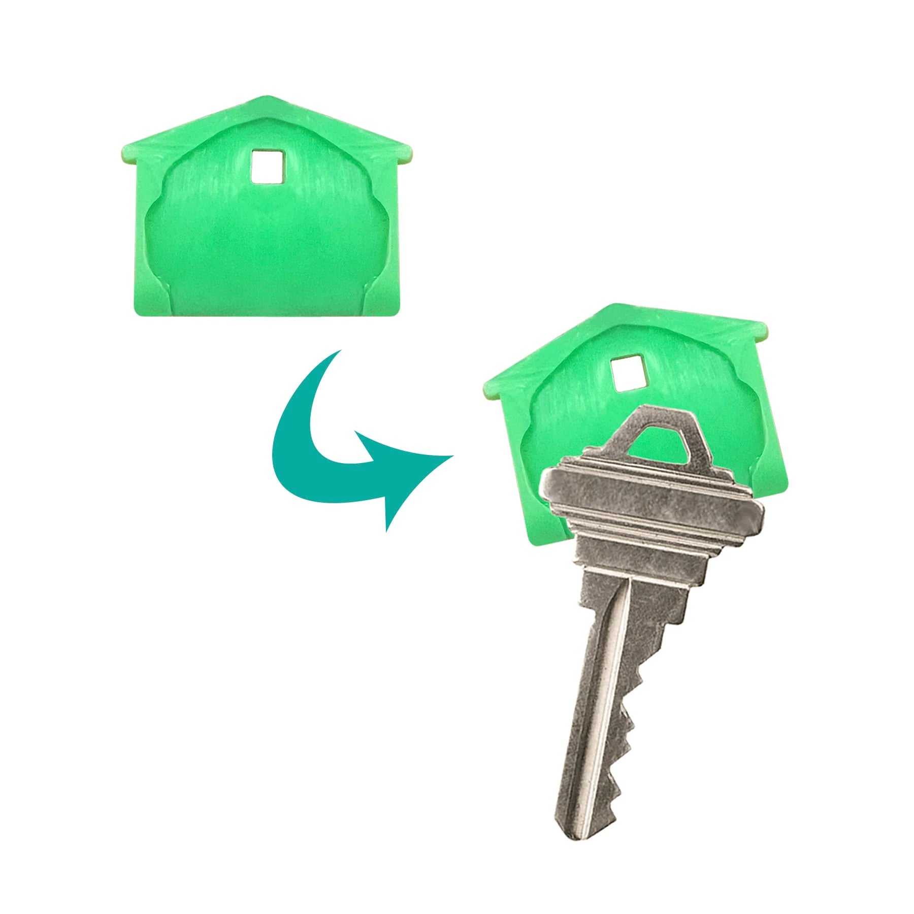 House Key Caps assorted - 100 Pcs / Box- Auto Lock Supplier -key_supplier_in_canada locksmith_supplier_in_canada #
