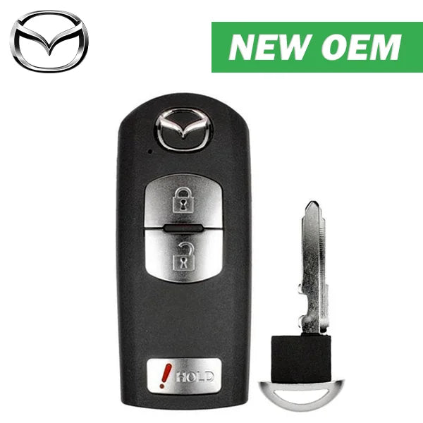 2010-2015 Mazda CX-7 CX-9 / 3-Button Smart Key / PN: EHY5-67-5RYA / FCC ID: WAZX1T763SKE11A04 (OEM)- Auto Lock Supplier -key_supplier_in_canada locksmith_supplier_in_canada #