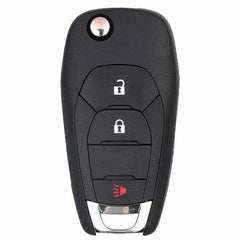 2016-2025 Chevrolet Cruze XL8 / 3-Button Remote Flip Key / PN: 13514134 / LXP-T004 (Aftermarket)
