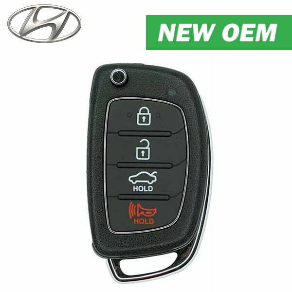2017-2020 Hyundai Sonata / 4-Button Remote Flip Key / Non Transponder / PN: 95430-C1210 / TQ8-RKE-4F25 (LF 4BT) (OEM)- Auto Lock Supplier -key_supplier_in_canada locksmith_supplier_in_canada #
