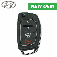 2017-2020 Hyundai Sonata / 4-Button Remote Flip Key / Non Transponder / PN: 95430-C1210 / TQ8-RKE-4F25 (LF 4BT) (OEM)- Auto Lock Supplier -key_supplier_in_canada locksmith_supplier_in_canada #