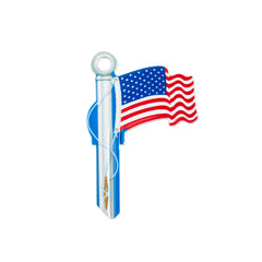 American Flag | Key Shapes- Auto Lock Supplier -key_supplier_in_canada locksmith_supplier_in_canada #