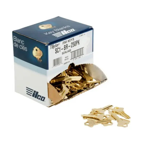 ILCO – SC1-BR 1145 / Residential Key Blank – Bronze – 250 Pack- Auto Lock Supplier -key_supplier_in_canada locksmith_supplier_in_canada #