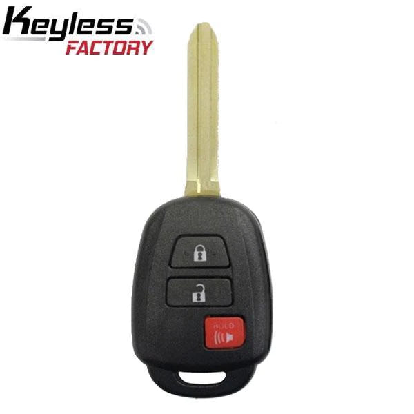 2013-2015 Scion XB / 3-Button Remote Head Key / HYQ12BDP / H Chip (AFTERMARKET)- Auto Lock Supplier -key_supplier_in_canada locksmith_supplier_in_canada #