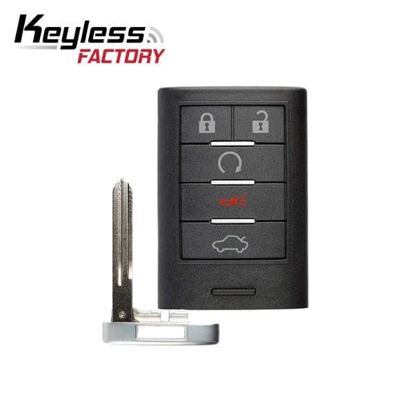 2008-2014 Cadillac CTS STS / 5-Button Smart Key / PN: 25943677 / M3N5WY7777A / (AFTERMARKET)- Auto Lock Supplier -key_supplier_in_canada locksmith_supplier_in_canada #