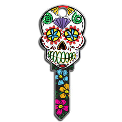 Sugar Skull | Key Shapes- Auto Lock Supplier -key_supplier_in_canada locksmith_supplier_in_canada #