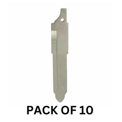 Bundle of 10 / Mazda Flip Key Replacement Blade (Aftermarket)