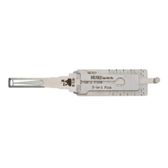 ORIGINAL LISHI - HU92 BMW / 2-in-1 Pick & Decoder / Single Lifter / IGNITION / DOOR / TRUNK ANTI GLARE