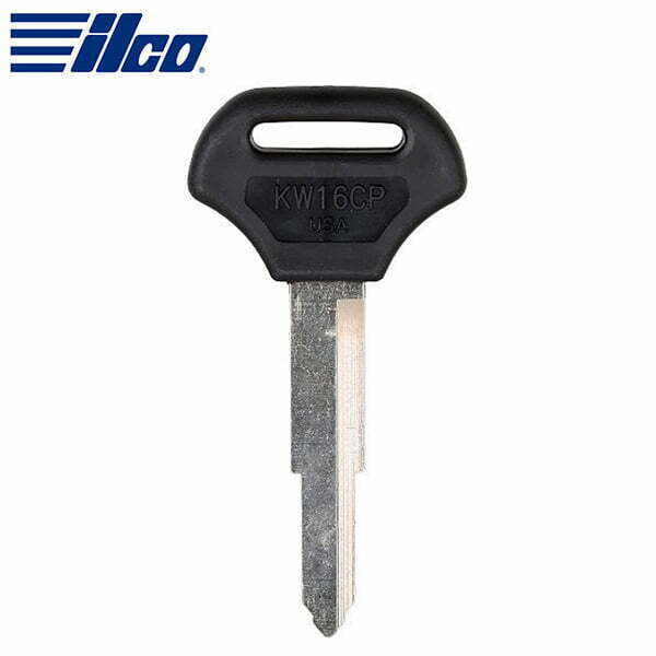 ILCO KW16C-P Kawasaki Motorcycle Plastic Head Key Blank- Auto Lock Supplier -key_supplier_in_canada locksmith_supplier_in_canada #