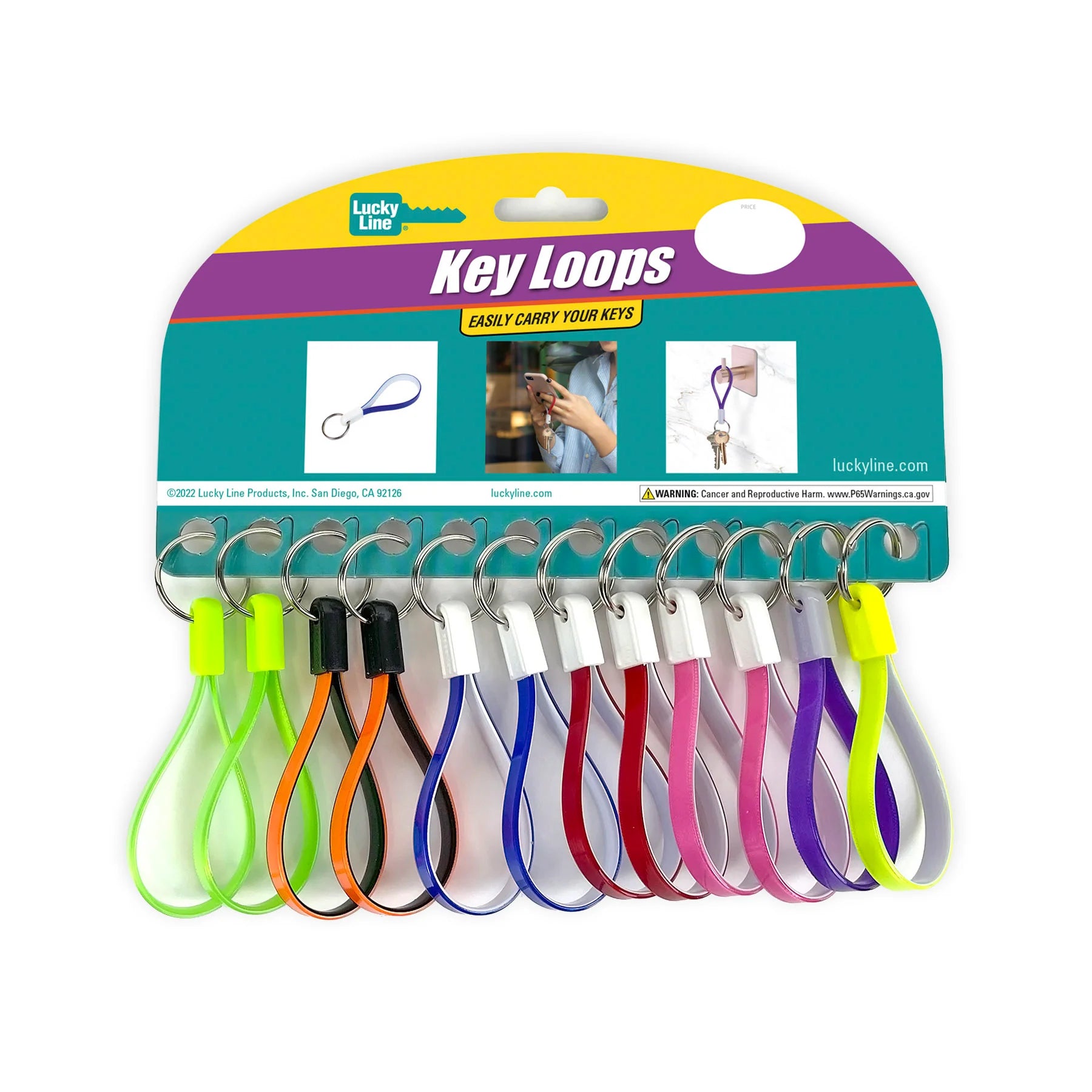 Key Loop Keychains | 50pcs / Box- Auto Lock Supplier -key_supplier_in_canada locksmith_supplier_in_canada #