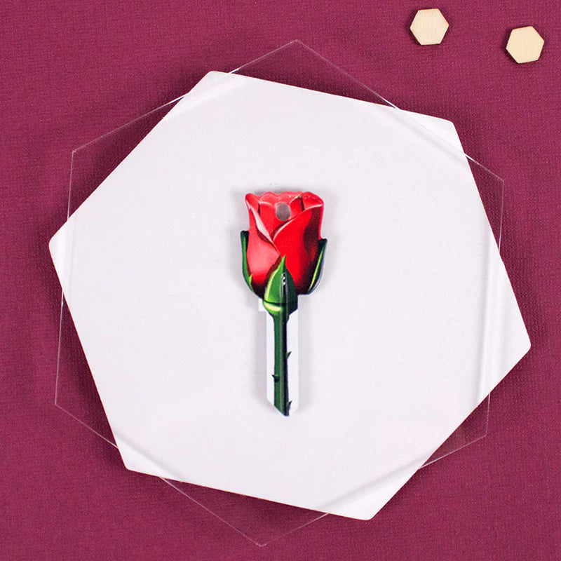 Rose | Key Shapes- Auto Lock Supplier -key_supplier_in_canada locksmith_supplier_in_canada #