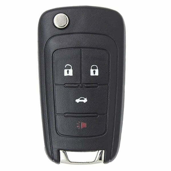 2010-2019 Chevrolet / Buick /  GMC 4-Button Flip Key / OHT01060512 (46 Chip) (RK-GM-FP4)- Auto Lock Supplier -key_supplier_in_canada locksmith_supplier_in_canada #