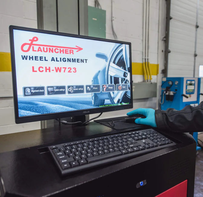 LAUNCHER LCH-W723 3D WHEEL ALIGNER- Auto Lock Supplier -key_supplier_in_canada locksmith_supplier_in_canada #