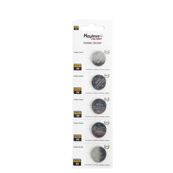KeylessFactory - CR2032 - 3V Lithium Battery- Auto Lock Supplier -key_supplier_in_canada locksmith_supplier_in_canada #