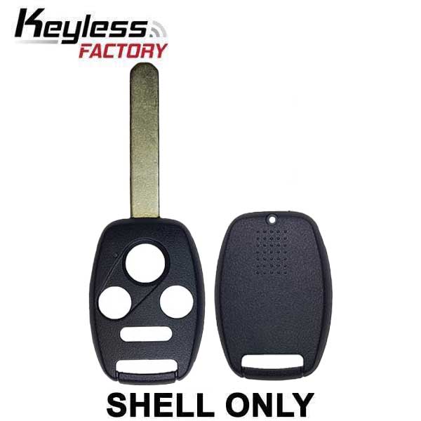 2003-2010 Honda Accord Element / 4-Button Remote Head Key Shell W/ Chip Holder (Aftermarket)- Auto Lock Supplier -key_supplier_in_canada locksmith_supplier_in_canada #